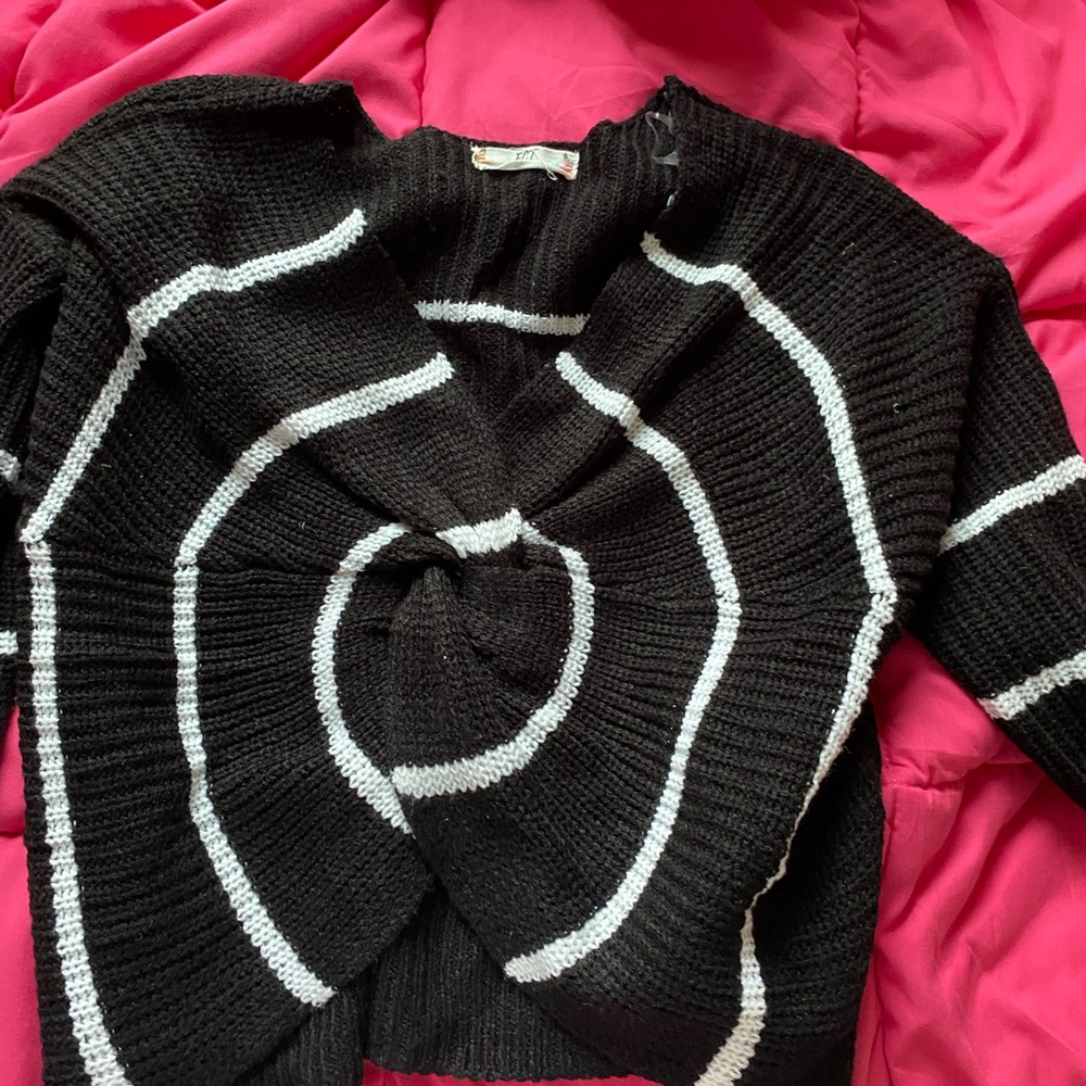 Black sweater